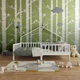 VitaliSpa Hausbett Justus 90 x 200 cm MDF weiß