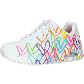 SKECHERS JGoldcrown Uno Highlight Love white/multi 39