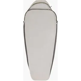 Sea to Summit Silk Blend Mummy Liner (Größe MAX. 177CM, grau)