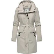 Ragwear Kurzmantel "Horatia Warm YOUMODO", Damen, Gr. L (40), grau, Obermaterial: 100% Polyester. Innenfutter: 100% Polyester. Wattierung: 100% Polyester, tailliert ca.