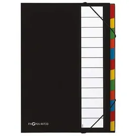 Pagna Ordnungsmappe 44133-04 A4 Schwarz 12 St.