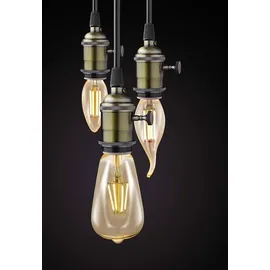 EGLO LED-Lampe Retro Birne ST48 4W E27 270 lm warmweiß