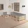 vidaXL Garten-Lounge-Set 6-tlg. grau Kiefer