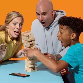 Hasbro Jenga Spiel mit digitalem Würfel