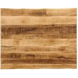 vidaXL Tischplatte mit Baumkante 100 x 80 x 2,5 cm