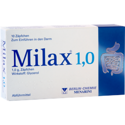 Milax 1,0 Suppositorien 10 St