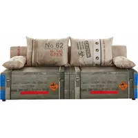Exxpo - sofa fashion Schlafsofa inklusive Bettfunktion und Bettkasten,