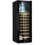 Klarstein Barossa 54 Uno Weinkühlschrank 155 L 54 Flaschen Glastür Touch LED