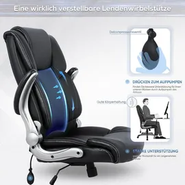 colamy Bürostuhl 2822 Kunstleder Schwarz
