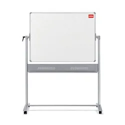 nobo mobiles Whiteboard 120,0 x 90,0 cm weiß lackierter Stahl