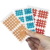 Servoprax AQ Strip Gittertape, 20 Blatt hautfarben hautfarben, 20 x 6 Strips 1 Pack