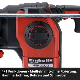 Einhell HEROCCO Kit +5  inkl. 1 x 3 Ah + Zubehör + Koffer