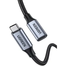 Ugreen USB-C 3.1 Extension Cable USB Kabel 1 m USB 3.2 Gen 2 Gen 2) USB C Schwarz