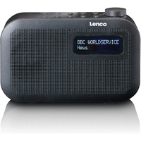 Lenco PDR-016 tragbares DAB+ Bluetooth Radio schwarz