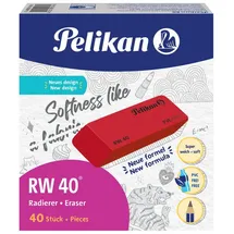 Pelikan RW 40, Kunststoff, Rot, 40 Stück(e)