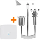 Homematic IP Set Wetter Profi mit Smart Home Zentrale CCU3 und Funk-Wettersensor