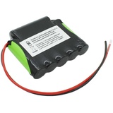 AccuCell Notleuchtenakku NiMH 7,2V 1800mAh F1x5+1 Mignon AA mit 200mm Kabel einseitig passend für Ledvance