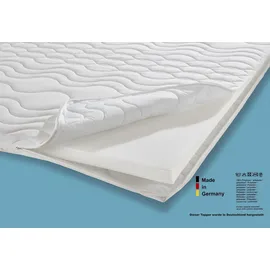 Westfalia Schlafkomfort Boxspringbett, rot