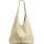 CASPAR Modell No.767 Shopper Wildleder Hell Beige