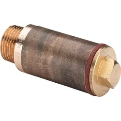 Viega Rotguss-Gewindeverbinder 3527 Bauelement 1/2 x 50 mm ,Rotguss oder Siliziumbronze 320263