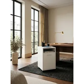 KADIMA DESIGN Ossola Rollcontainer 33 x 38 x 60 cm Weiß