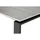 VCM Martinus Gartentisch 210 x 100 x 0 cm Schwarz/Grau