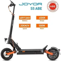 Joyor S5 E-Scooter 500 W Schwarz