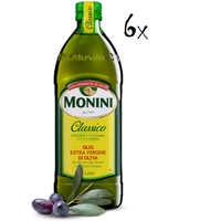 6x Monini Extra Natives Olivenöl 1L nativ olio extravergine di oliva Classico
