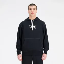 NEW BALANCE Herren Kapuzensweat NB Essentials, BK, L