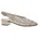 Slingpumps in silber Gr 41