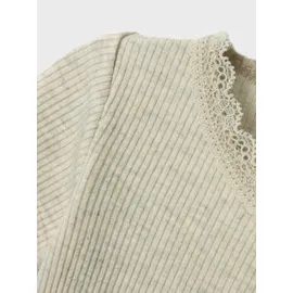 NAME IT Baby - Mädchen Nbfkab SS BODY Noos, Peyote melange), 56 - 56