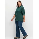 sheego Bootcut-Jeans in dark blue denim), | Gr.: 46