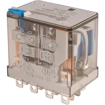 Finder 56.34.9.012.0040 Steckrelais 12 V/DC 12 A 4 Wechsler 1 St.