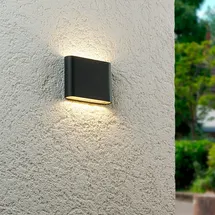 Longlife LED Außenwandleuchte anthrazit 6 W IP54 3000 K