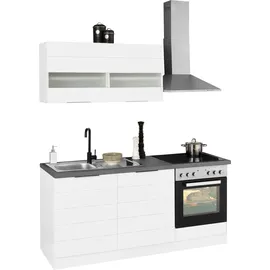 kochstation Küchenzeile KS-Luhe 180 cm weiß