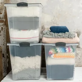 Rotho Aufbewahrungsbox Compact 57 x 39,5 x 43,5 cm 1-tlg. grün
