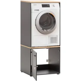 Schildmeyer Waschmaschinenscharnk »Solea«, anthrazit ca.67x154x60cm