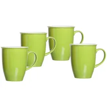 Ritzenhoff & Breker Doppio Kaffeebecher 0,32 l Grün 4 St.