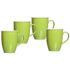 Ritzenhoff & Breker Doppio Kaffeebecher 0,32 l Grün 4 St.