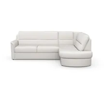 sit&more Ecksofa SIT & MORE "Panini L-Form", silber, B:243cm H:87cm T:155cm, Sofas, Ecksofa, wahlweise mit Vorziehsitz und Bettkasten