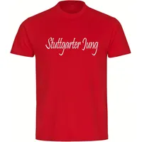Multifanshop Herren T-Shirt - Stuttgart - Stuttgarter Jung -