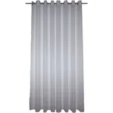 Wirth Gardine Gerty (1 St), Ösen, halbtransparent, Fertig-Store mit Metallösen nach Maß weiß 600 cm x 160 cm