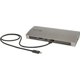Startech Thunderbolt 4 Dock, 96W PD, Einzelner 8K/Doppelmonitor 4K 60Hz, 3xTB4/USB4 Ports/4xUSB-A/SD/GbE, Thunderbolt 4 Docking Station für Windows oder TB3 MacBook, 0,8m Kabel (TB4CDOCKUE)
