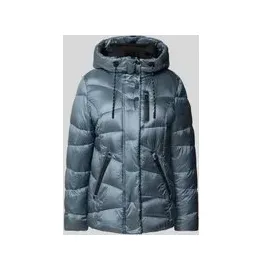 GIL BRET Steppjacke mit Kapuze, Bleu, 42