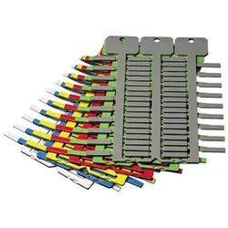Murrplastik Kennzeichenschild KS 4/12L weiß aehnlich RAL 9016