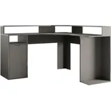 Feldmann-Wohnen Gaming-Tisch Graphit / Schwarz