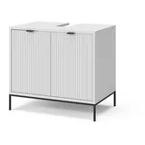 Vicco Waschtischunterschrank Eliza Weiß 70 x 63 cm mit 2 Türen