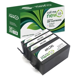 4x callmenew TINTE PATRONE für HP 912 XL für OfficeJet Pro 8010 8020 8025