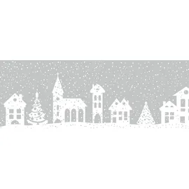 Heyda Fenster Tape Weihnachtsdorf 7,6 cm x 2 m