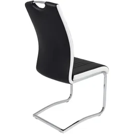 Hela Tische, 2er Set Schwingstuhl Tabea S schwarz 2er-Set